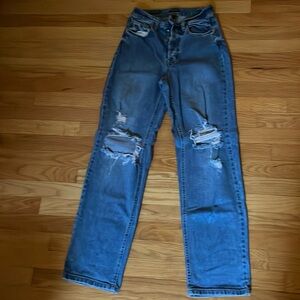 Super High Rise Straight Jeans by Wild Fable